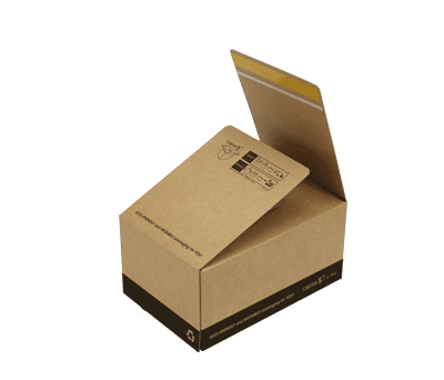 Cajas de cartón montaje rápido y cierre adhesivo Capsa 2in1® e-Plus