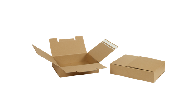 Cajas ecommerce con cierre adhesivo capsa 2in1® e-Postal