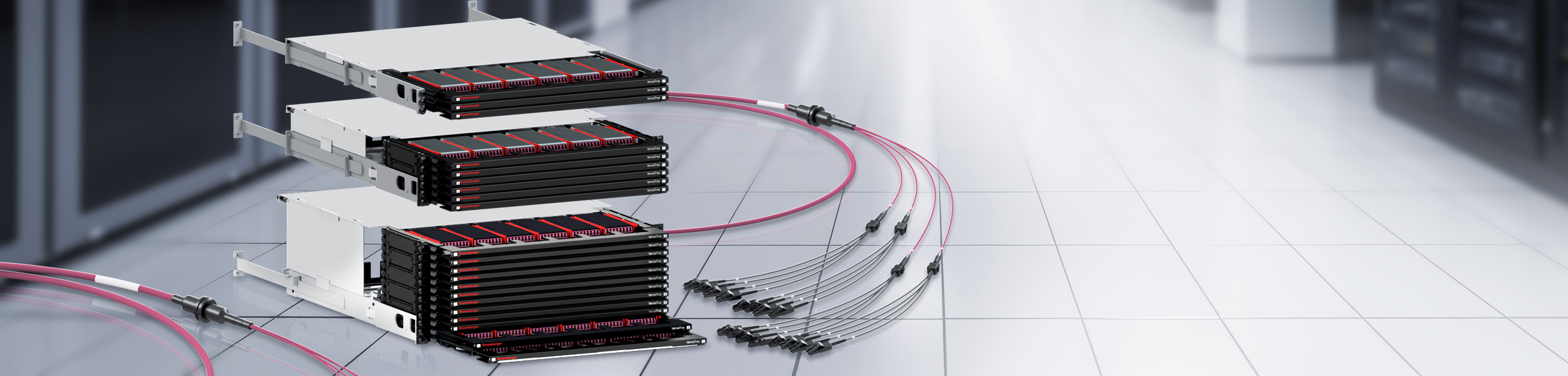 Sistema de soportes de 19" VersaTray®