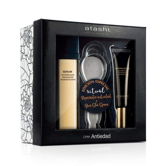 Cofre Antiedad | Sérum Antiarrugas + Contorno de Ojos