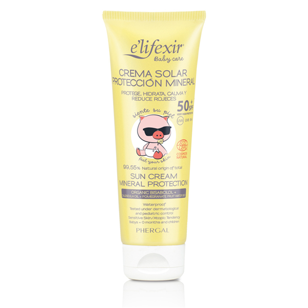 E'lifexir Baby Care Crema Solar Mineral Protection SPF + 50