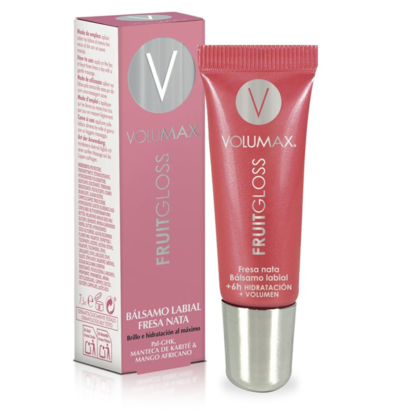 Volumax Fruitgloss Fresa Nata - Hidratación de Labios