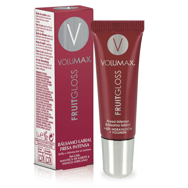 Volumax Fruitgloss Fresa Intensa - Hidratación de Labios