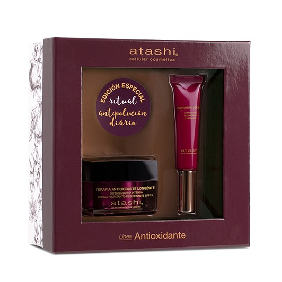 Cofre Ritual Antioxidante Hidratante Día + Contorno de Ojos