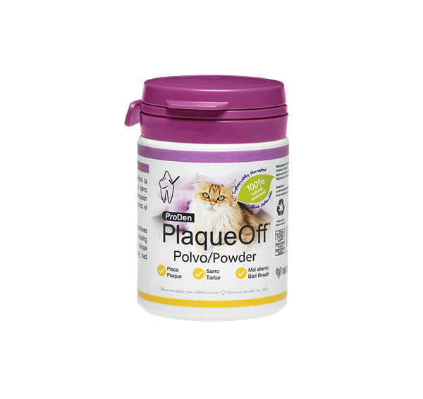 PRODEN PLAQUEOFF POLVO GATO  60g