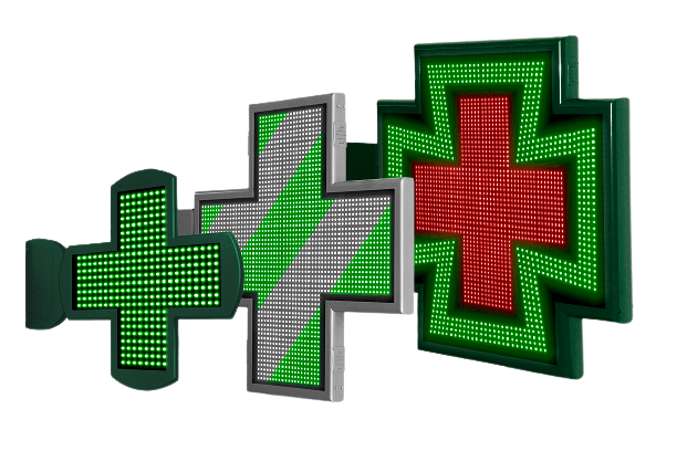 CRUCES DE FARMACIA LED CUMA