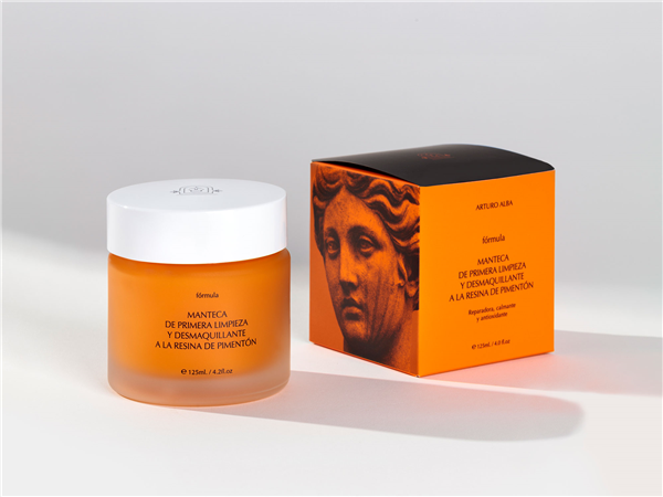 MANTECA DE PRIMERA LIMPIEZA Y DESMAQUILLANTE A LA RESINA DE PIMENTÓN